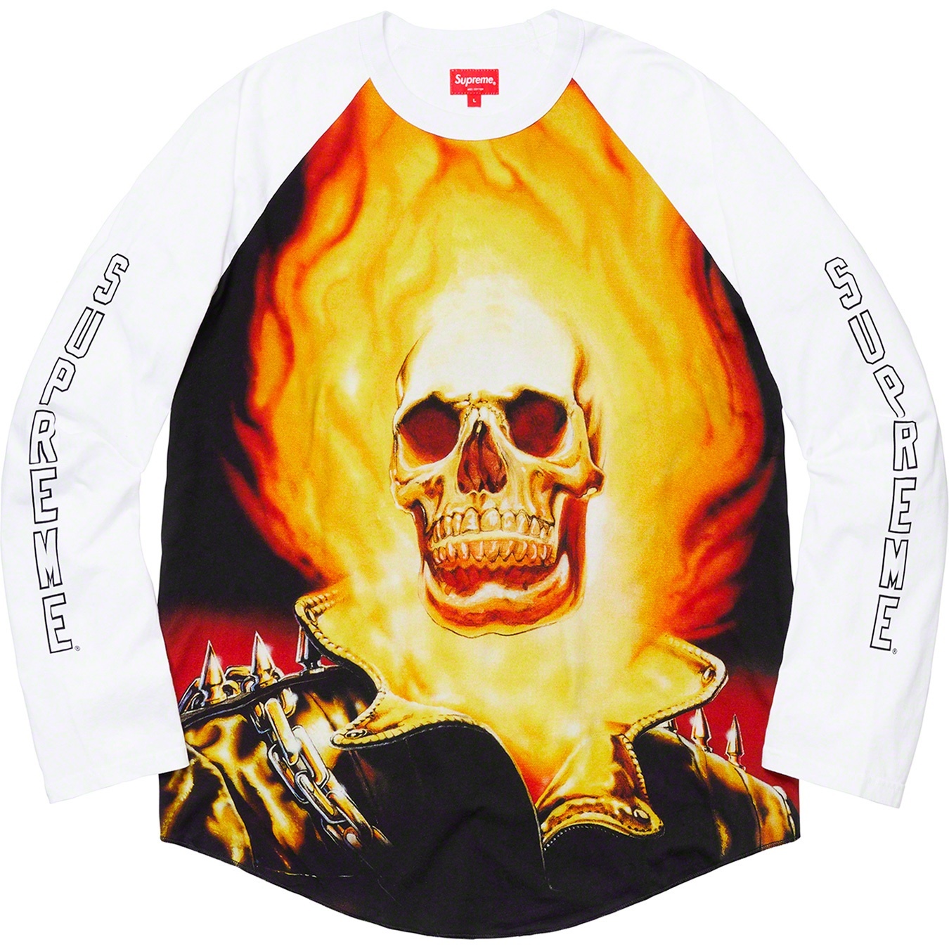 Ghost Rider© Raglan L/S Top view 4